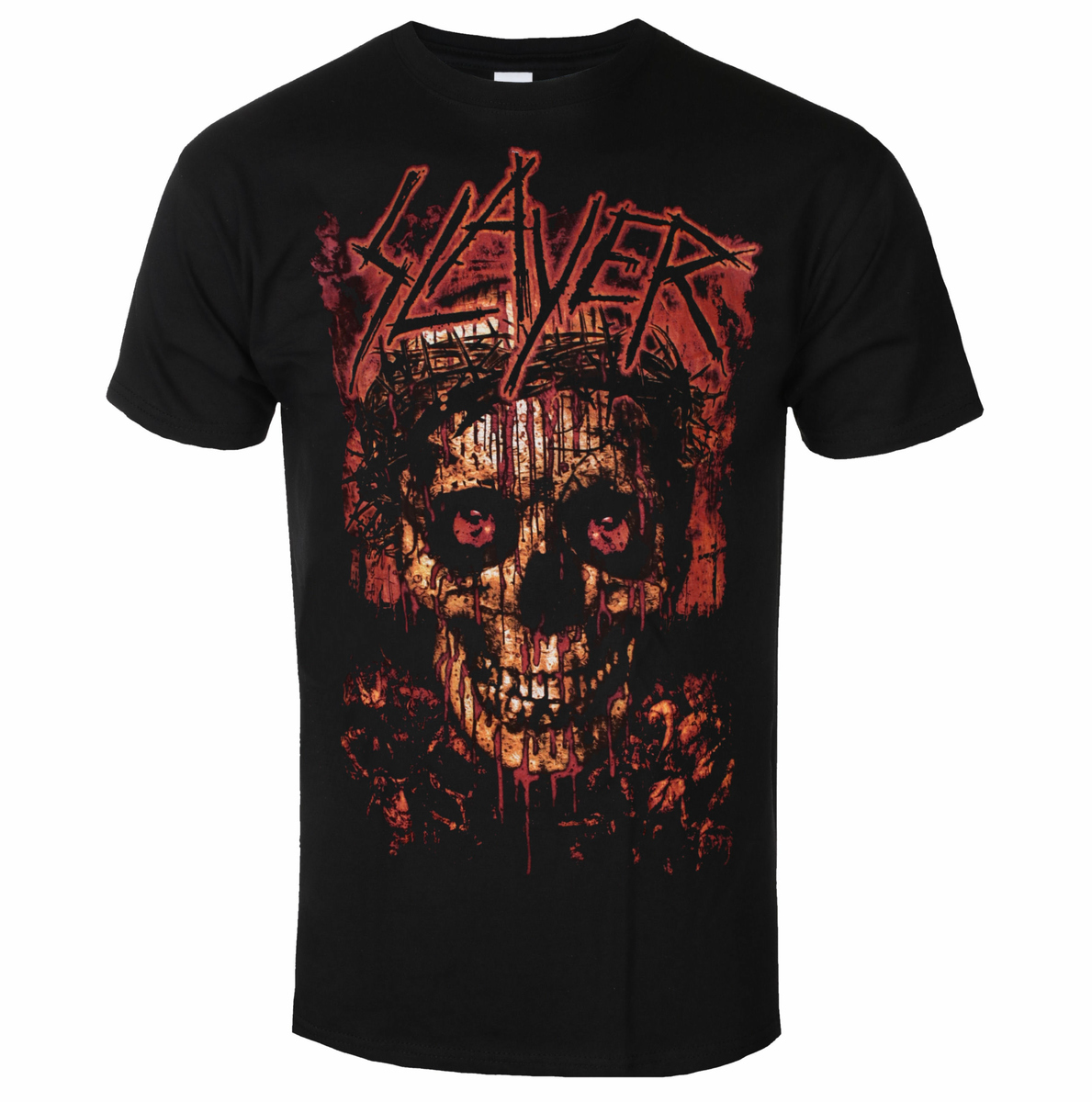 Metal Majica Moška Slayer - Crowned Skull - ROCK OFF - SLAYTEE11MB S